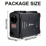 Durable and Waterproof Heater Tool Box for 12V 5KW Air Diesel Heaters 5 71848 3ff7b7