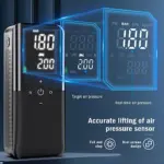 Air Compressor 12V Portable Tyre Inflator for Car, Electric Motorcycle, and Bicycle 6 72137 6a04fe