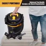1300W 30L Multi-Function Industrial Vacuum Cleaner: Wet/Dry, Carpet Shampooer, Remote Control 8 72383 70b54a