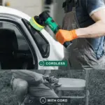 4-Inch Cordless Car Polisher - Wireless Detailing and Scratch Repair Buffer Set with Fast Charger 6 72402 8373f7