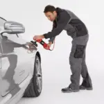 5-Inch High-Power Car Polishing Machine 1400W - Ideal for Paint Repair and Beauty Enhancement 7 72437 48248c