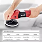 5-Inch High-Power Car Polishing Machine 1400W - Ideal for Paint Repair and Beauty Enhancement 6 72437 a46b20