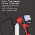 High-Resolution 8.5mm Car Evaporator Cleaning Endoscope with HD Screen and Wash Gun 4 72471 7bc071