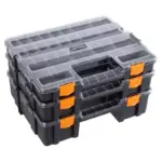 3-in-1 Stacking Portable Tool Chest Organizer with Customizable Compartments 4 72486 f49fdd