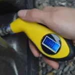 Compact LCD Digital Tire Pressure Gauge with Backlight for Cars & Motorcycles 8 74490 a9eb21