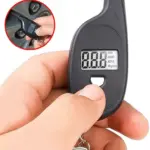 Compact Keychain Digital Tire Pressure Gauge with LCD Display 3 74499 33ccce