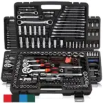 Professional 46-Piece Socket Wrench Set – Versatile Tool Kit for Car and Home Repair 3 74555 230f64
