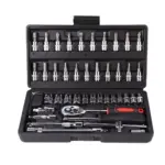Professional 46-Piece Socket Wrench Set – Versatile Tool Kit for Car and Home Repair 4 74555 d7a88d
