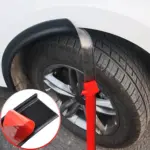 Universal Car Wheel Arch Protectors & Mud Guard Kit 3 74651 4ea65b