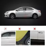 Car Door Silicone Corner Protectors 4 74701 78cf8b
