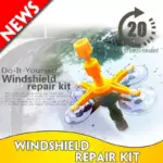 DIY Windscreen Crack Repair Kit - Quick Fix Glass Resin Sealer for Car Windows 5 74821 92d206