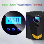 Digital Car Tire Inflatable Pump with LED Illumination and Auto Air Compressor 7 75127 7e1884