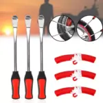 Motorcycle Tire Lever Tool with Wheel Rim Protectors 5 75480 ed1d80
