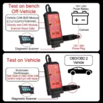 12V/24V Car OBD Breakout Box with Extension Cable 6 75536 7ec4d5