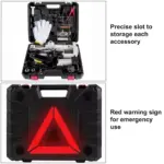 3 Ton DC 12V Electric Scissor Jack Kit with Impact Wrench & Air Pump 6 75578 43b94a