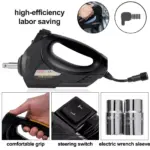 3 Ton DC 12V Electric Scissor Jack Kit with Impact Wrench & Air Pump 4 75578 cea7e2