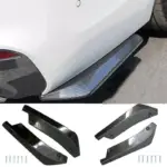 Universal Car Bumper Lip Spoiler with Carbon Fiber Look 4 75709 9b31f1