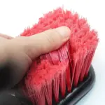 Compact Car & Motorcycle Detailing Brush with Red Bristles 5 75898 dfbccc