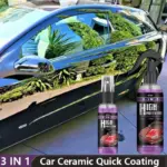 3-in-1 Nano Ceramic Car Coating Spray: Hydrophobic Polish, Scratch Repair & Paint Protection 5 76117 5a3034