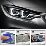 Car Headlight Restoration & Polishing Fluid Kit 7 76217 3ab5cf