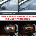 Anti-Fog Car Mirror & Window Protective Film (4Pcs Set) 7 76263 ff3c07