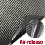 3D Carbon Fiber Car Protection Sticker Tape - DIY Waterproof Anti-Scratch Roll 5 76270 136a11