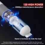 Wireless Handheld Car & Home Vacuum Cleaner with Dual-Use Suction Power 8 76412 0837ca