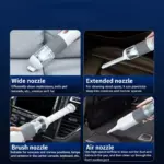 Wireless Handheld Car & Home Vacuum Cleaner with Dual-Use Suction Power 6 76412 258d2b