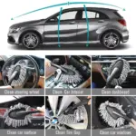 Compact Multi-Functional Car and Home Duster with Microfiber Head 8 76517 24f06b