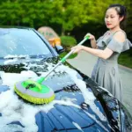 Telescopic Car Cleaning Brush with Adjustable Handle and 2-in-1 Wash Mop 4 76535 17aa04