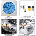 360° Rotating Car Cleaning Foam Brush with Extended Handle 8 76545 43967d