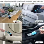Universal Car Interior Detailing Brushes - 4-in-1 Multi-Style Cleaning Kit 5 76566 99650c