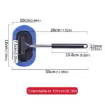 3-in-1 Extendable Car Window Cleaning Kit with Rotating Head 9 76638 62af18