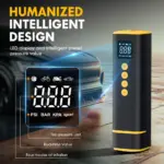 Portable 12V 150PSI Car Tire Inflator with LED Display & Extended Power Cord 5 76905 0bf49c