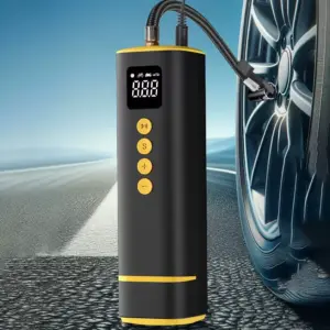 Digital Tire Inflator with Pressure Display & LED Light – 150 PSI