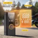 Wireless Portable Tire Inflator 150 PSI Air Pump for Cars, Bikes & Motorcycles 7 76938 f06501