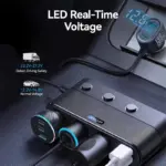 139W 7-in-1 Fast Charging Car Charger with PD & QC Multi-Ports 5 76987 64ce04