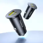 30W Dual Port USB-C Fast Car Charger with Power Delivery 2 77099-0c670f.webp