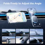 Magnetic 15W Bendable Car Phone Holder & Wireless Charger Stand 5 77150 901ea6