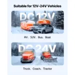 8kW Diesel Air Heater with Remote & LCD Display 7 77192 a72655