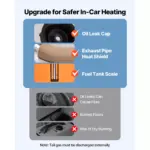 8kW Diesel Air Heater with Remote & LCD Display 8 77192 e5254f