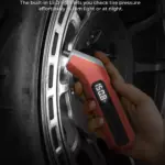 Digital Tire Pressure Gauge 3-200 PSI - ANSI Calibrated, Backlit Display 5 77240 f38ad3
