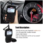 Professional OBD2 Car Diagnostic Scanner – Full System Code Reader & Engine Analyzer 7 77258 c4c8cc