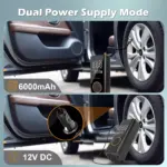 150 PSI Cordless Tire Inflator Portable Air Compressor with 6000mAh Battery 8 77266 aa9fe5