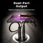 30W Dual Port Fast Car Charger USB-C & USB Mini Adapter with Smart Protection 7 77274 da99c6