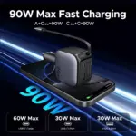 USB-C Car Charger 145W with Retractable Cable & Fast Charging 4 77486 50b2e2