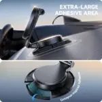 15W Wireless Magnetic Car Phone Holder with 360° Rotation 7 77684 af1447