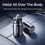 30W Dual Port USB-C Fast Car Charger with Pull Ring Design 7 77716 fa2a5e