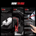 Portable 20A 12V/24V Smart Battery Charger for Car & Motorcycle 8 77746 a030b3
