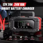 Portable 20A 12V/24V Smart Battery Charger for Car & Motorcycle 4 77746 ea83c3